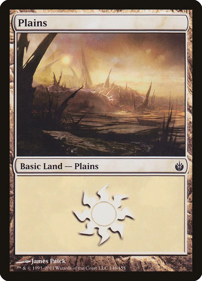 2011 Mirrodin Besieged Plains #146 common card image
