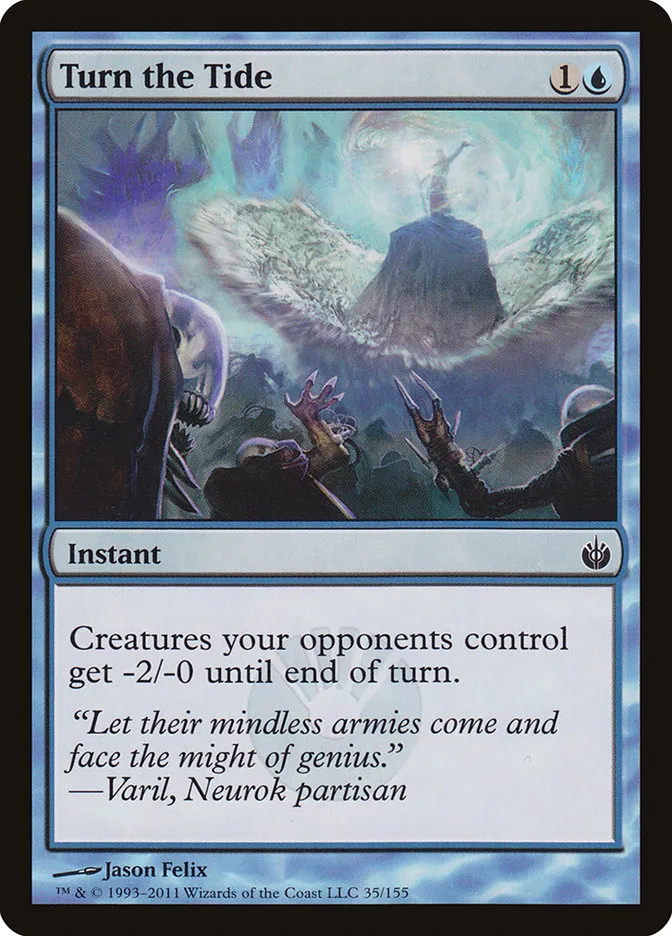2011 Mirrodin Besieged Turn the Tide common #35 common card image
