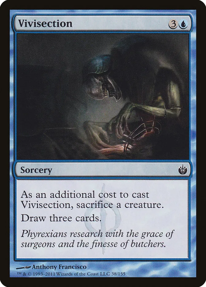 2011 Mirrodin Besieged Vivisection common #38 common card image