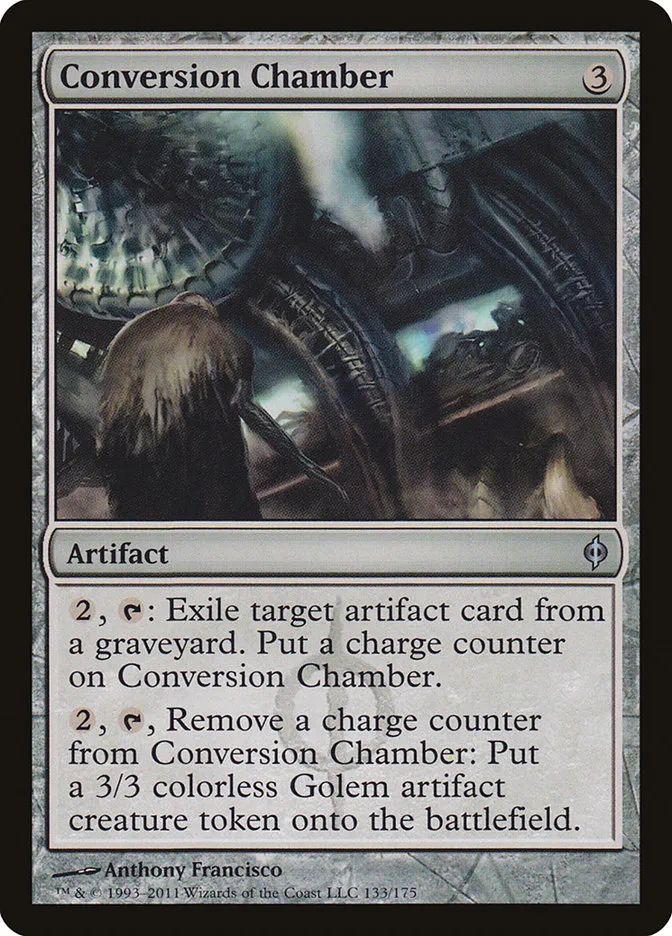 2011 New Phyrexia Conversion Chamber uncommon #133 uncommon card image