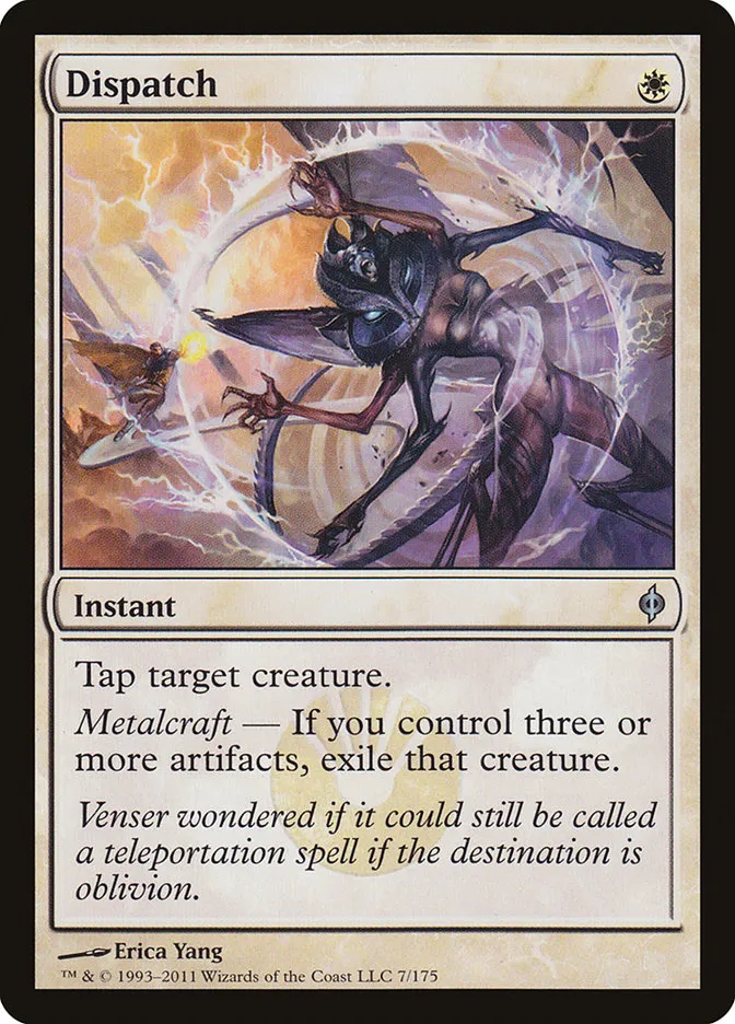 2011 New Phyrexia Dispatch uncommon #7 uncommon card image