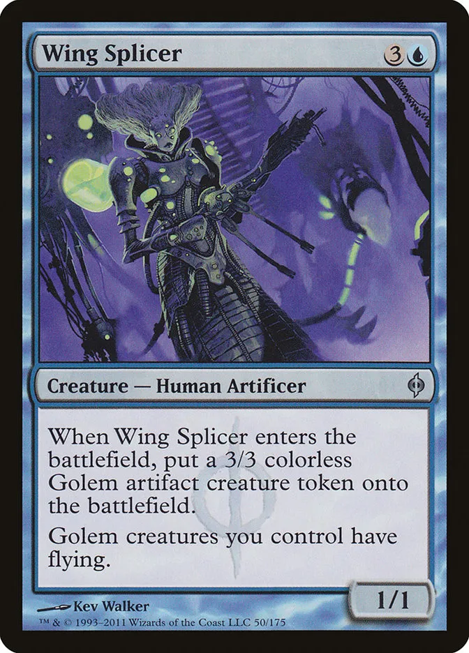 2011 New Phyrexia Wing Splicer uncommon #50 uncommon card image