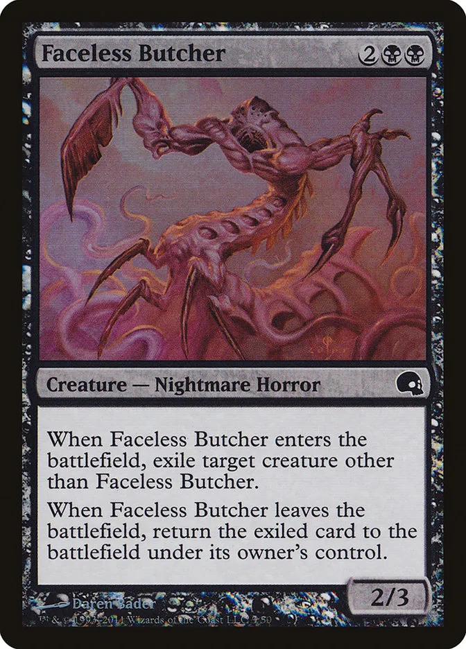 2011 Premium Deck Series: Graveborn Faceless Butcher common #3 common card image