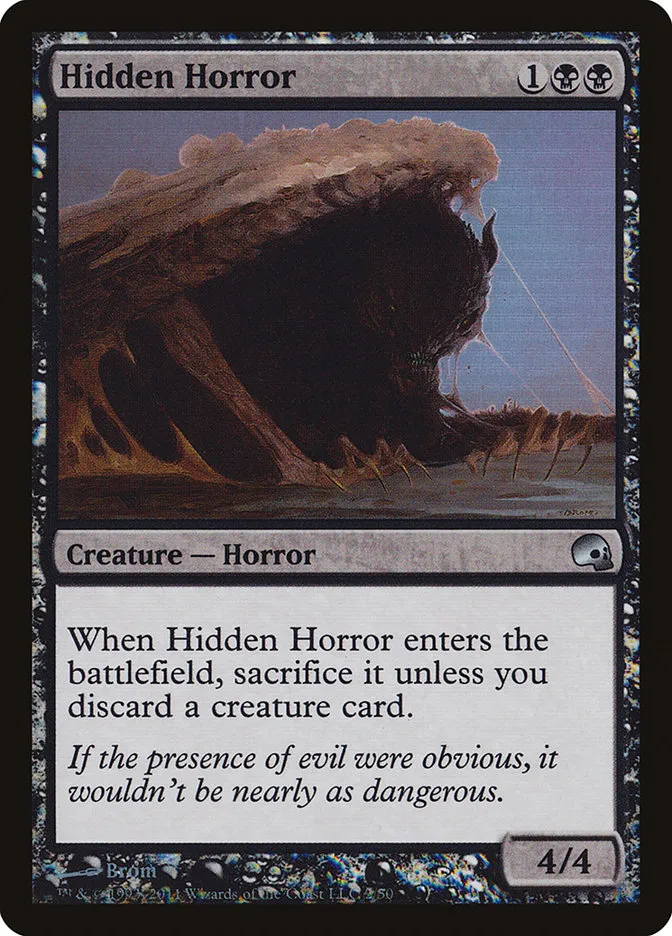 2011 Premium Deck Series: Graveborn Hidden Horror uncommon #2 uncommon card image