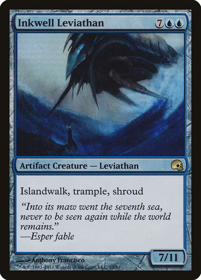 2011 Premium Deck Series: Graveborn Inkwell Leviathan rare #10 rare card image