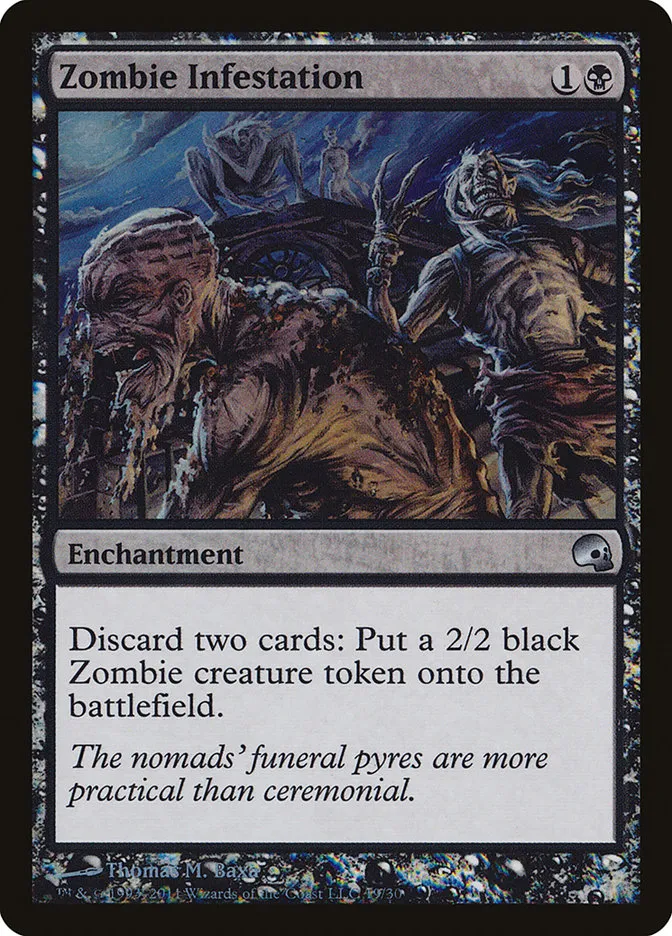 2011 Premium Deck Series: Graveborn Zombie Infestation uncommon #19 uncommon card image