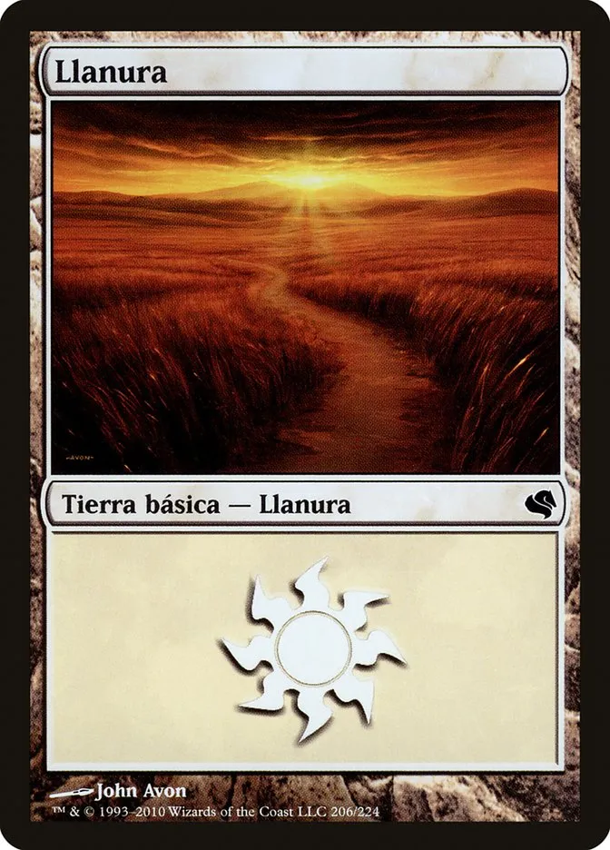 2011 Salvat 2011 Plains common #206 common card image