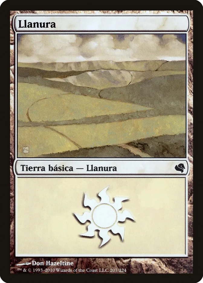 2011 Salvat 2011 Plains common #207 common card image