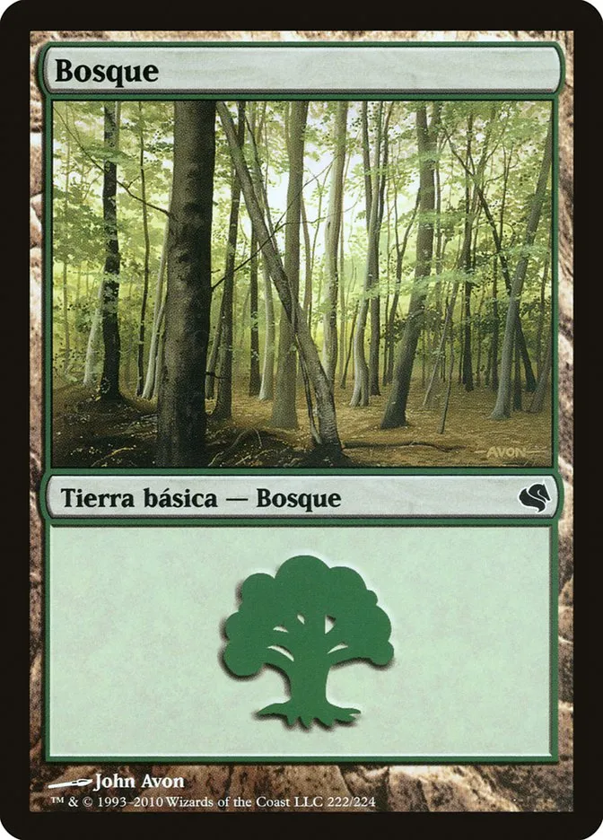 2011 Salvat 2011 Forest common #222 common card image