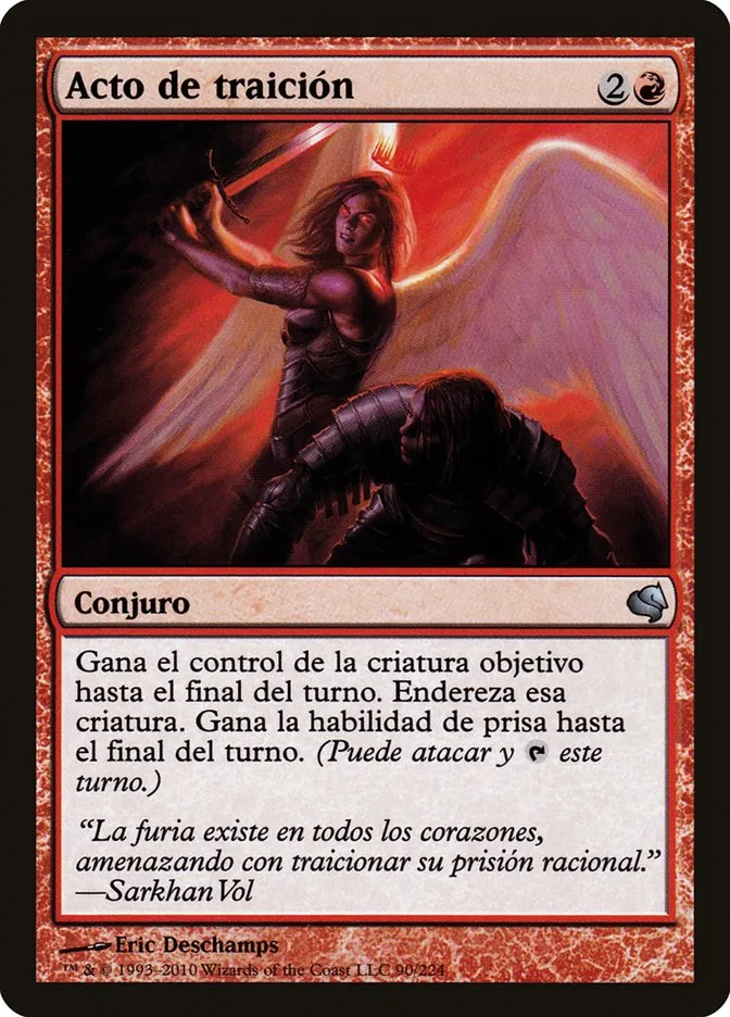 2011 Salvat 2011 Act of Treason #90 uncommon card image