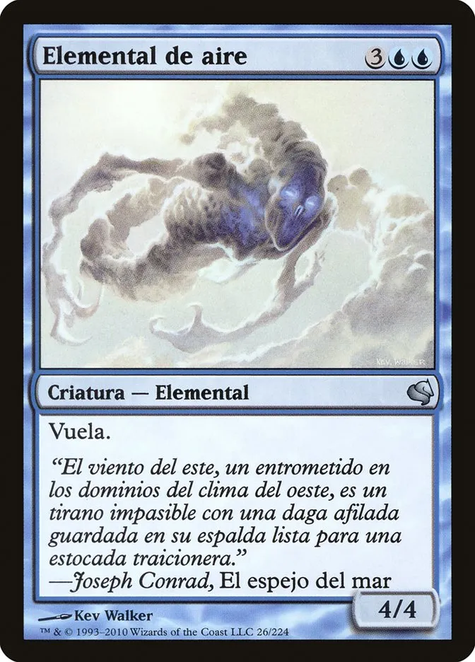 2011 Salvat 2011 Air Elemental uncommon #26 uncommon card image