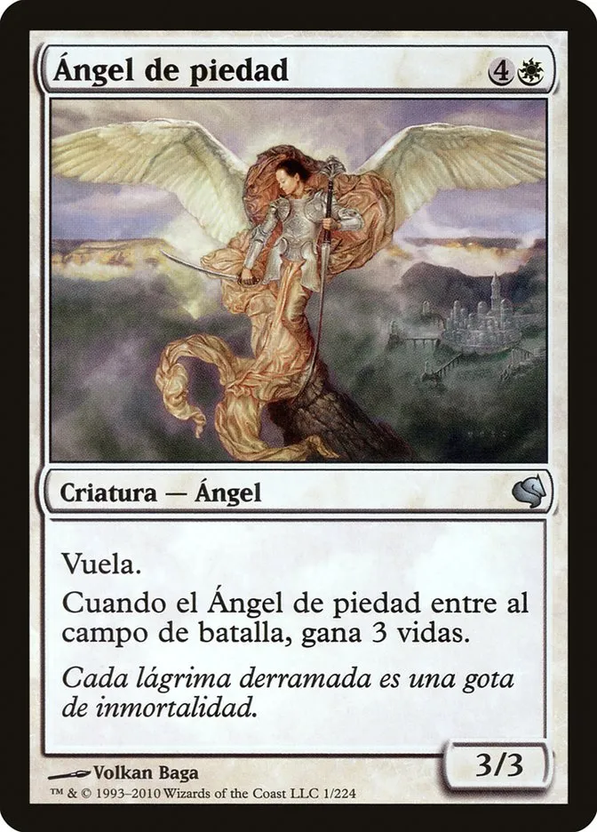 2011 Salvat 2011 Angel of Mercy uncommon #1 uncommon card image