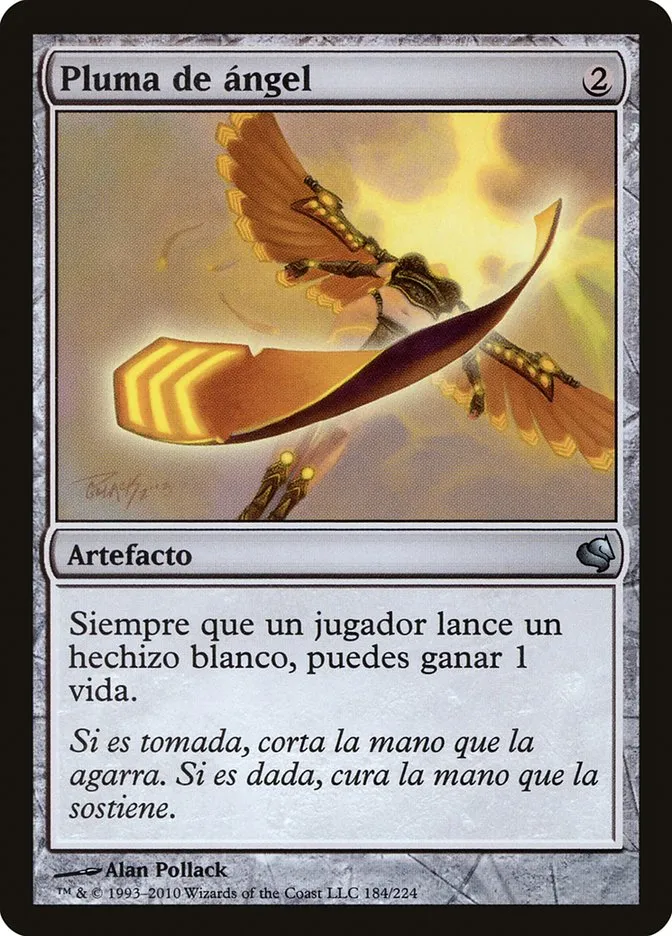 2011 Salvat 2011 Angel's Feather #184 uncommon card image
