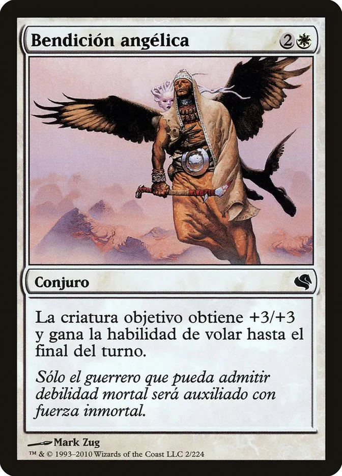 2011 Salvat 2011 Angelic Blessing #2 common card image
