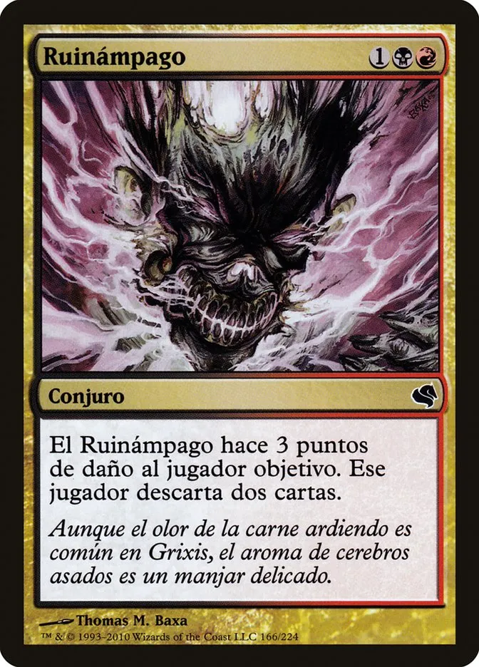 2011 Salvat 2011 Blightning common #166 common card image