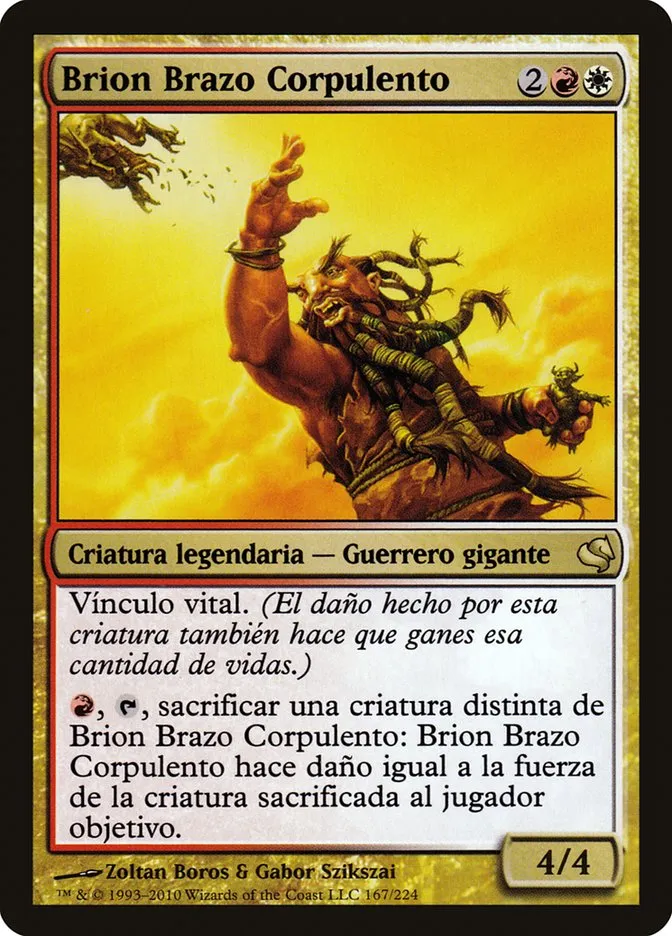 2011 Salvat 2011 Brion Stoutarm #167 rare card image