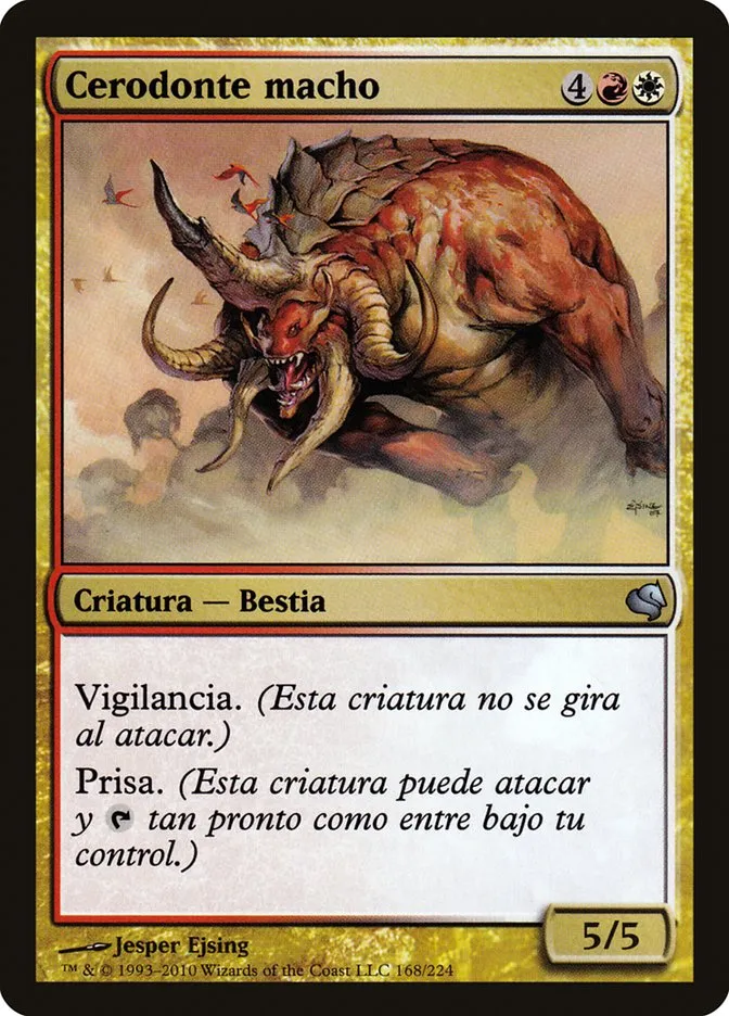 2011 Salvat 2011 Bull Cerodon #168 uncommon card image