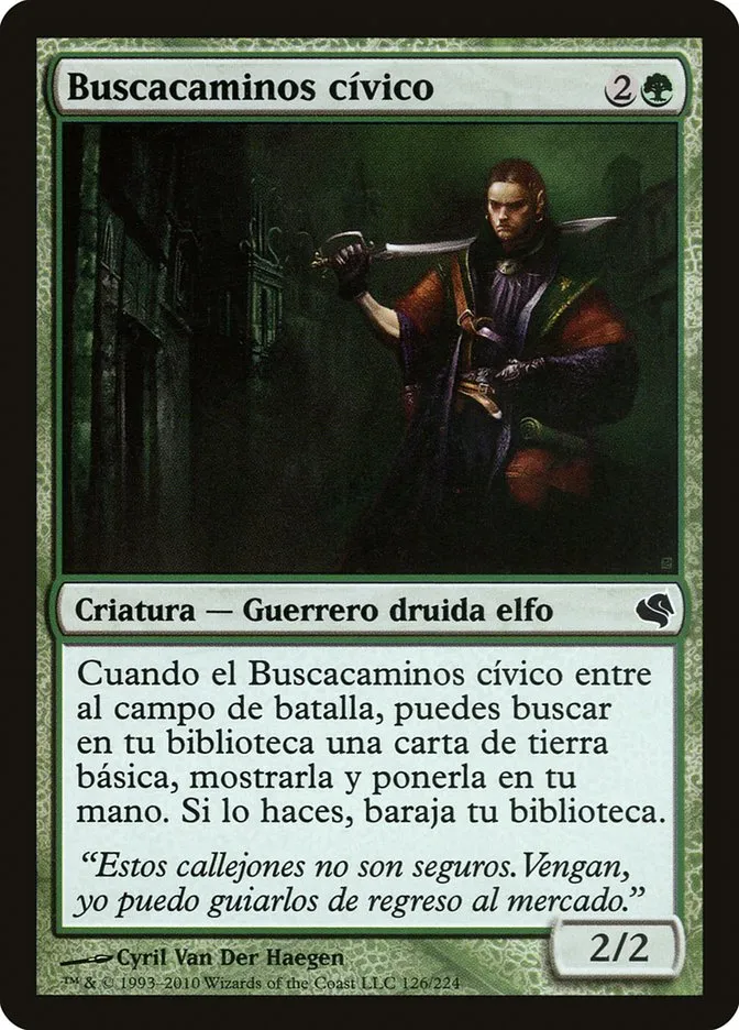 2011 Salvat 2011 Civic Wayfinder #126 common card image