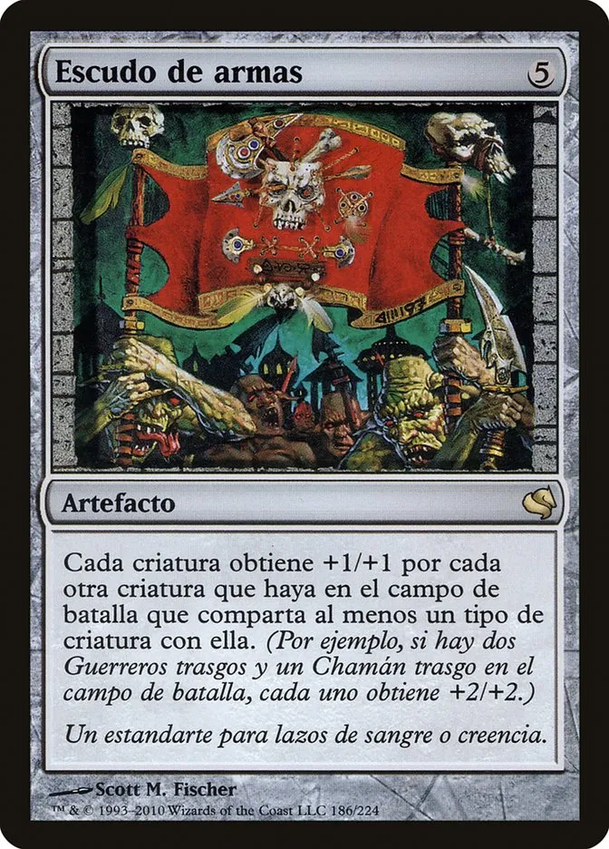 2011 Salvat 2011 Coat of Arms #186 rare card image