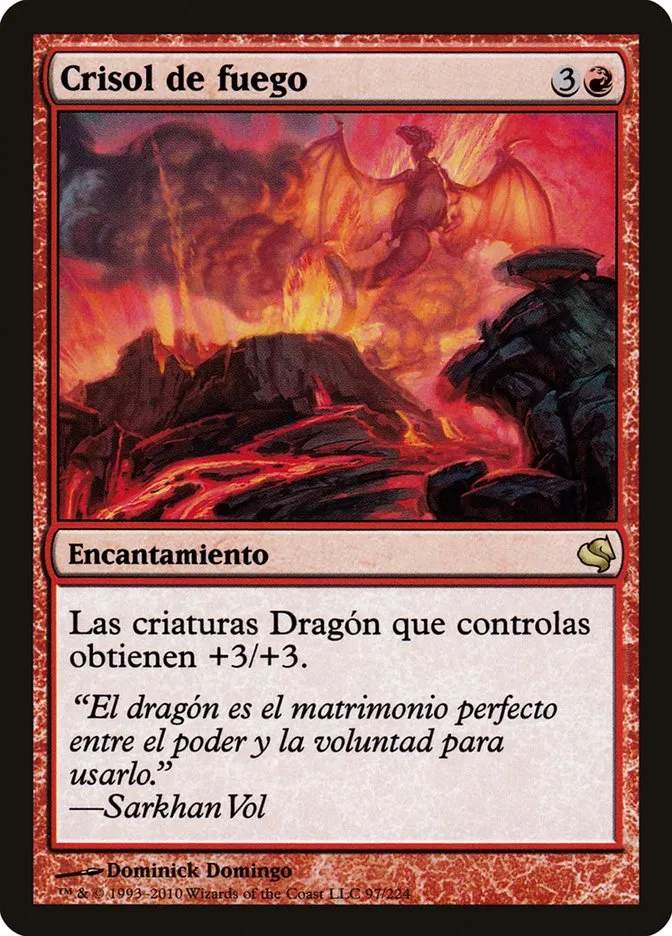 2011 Salvat 2011 Crucible of Fire #97 rare card image