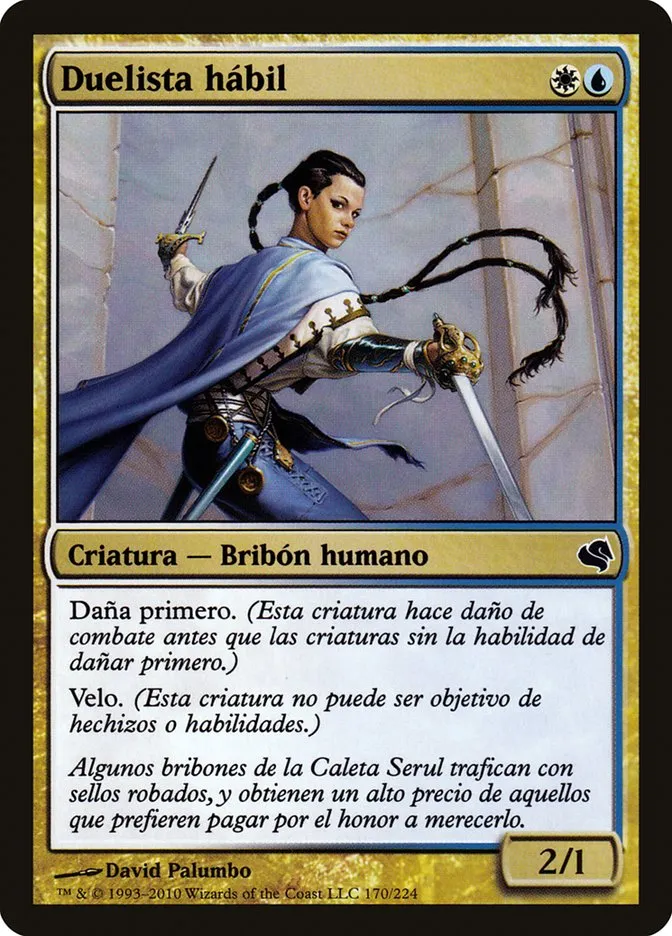 2011 Salvat 2011 Deft Duelist common #170 common card image