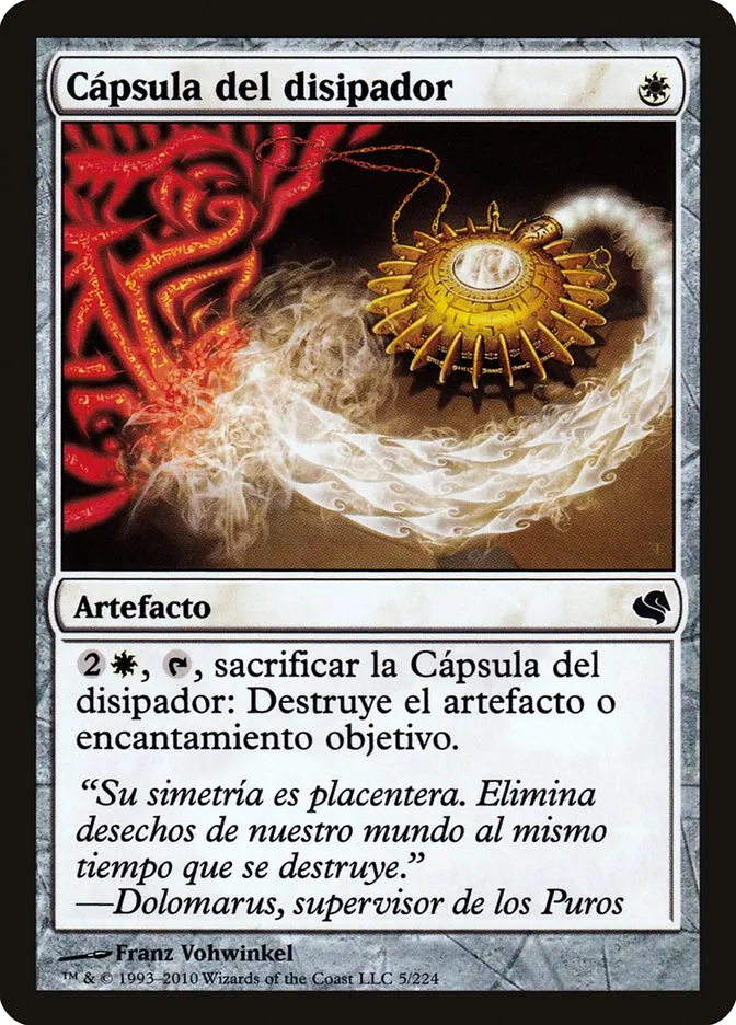 2011 Salvat 2011 Dispeller's Capsule common #5 common card image