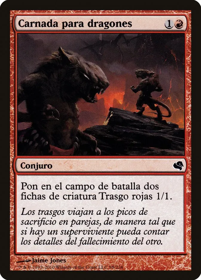 2011 Salvat 2011 Dragon Fodder #98 common card image
