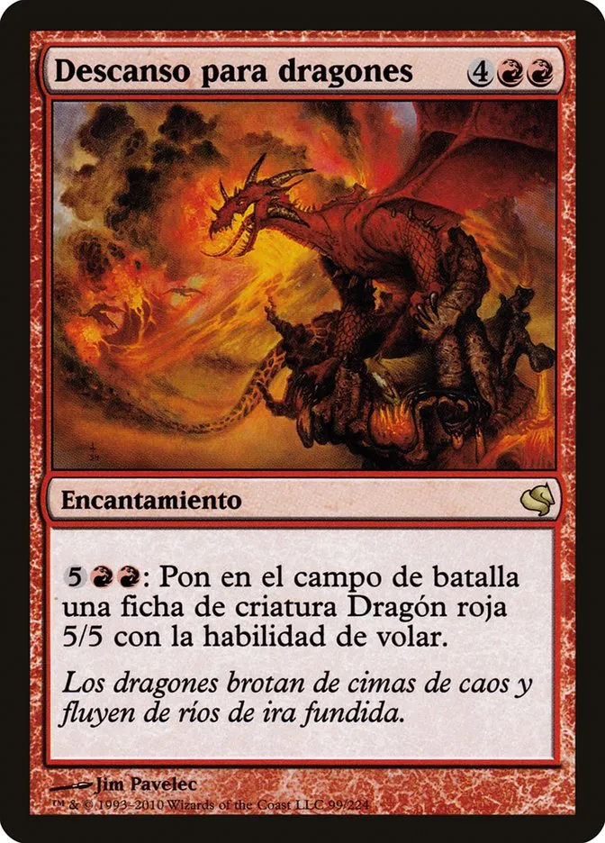 2011 Salvat 2011 Dragon Roost #99 rare card image