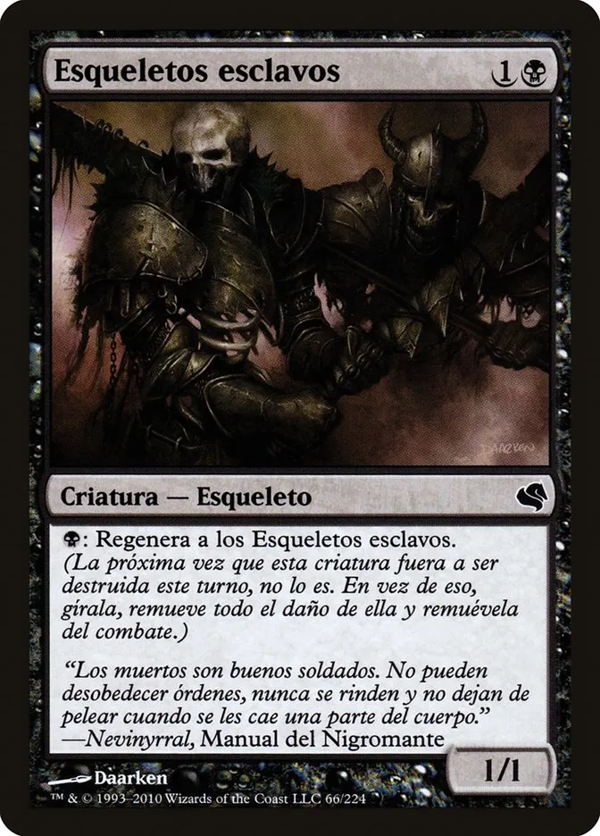 2011 Salvat 2011 Drudge Skeletons common #66 common card image