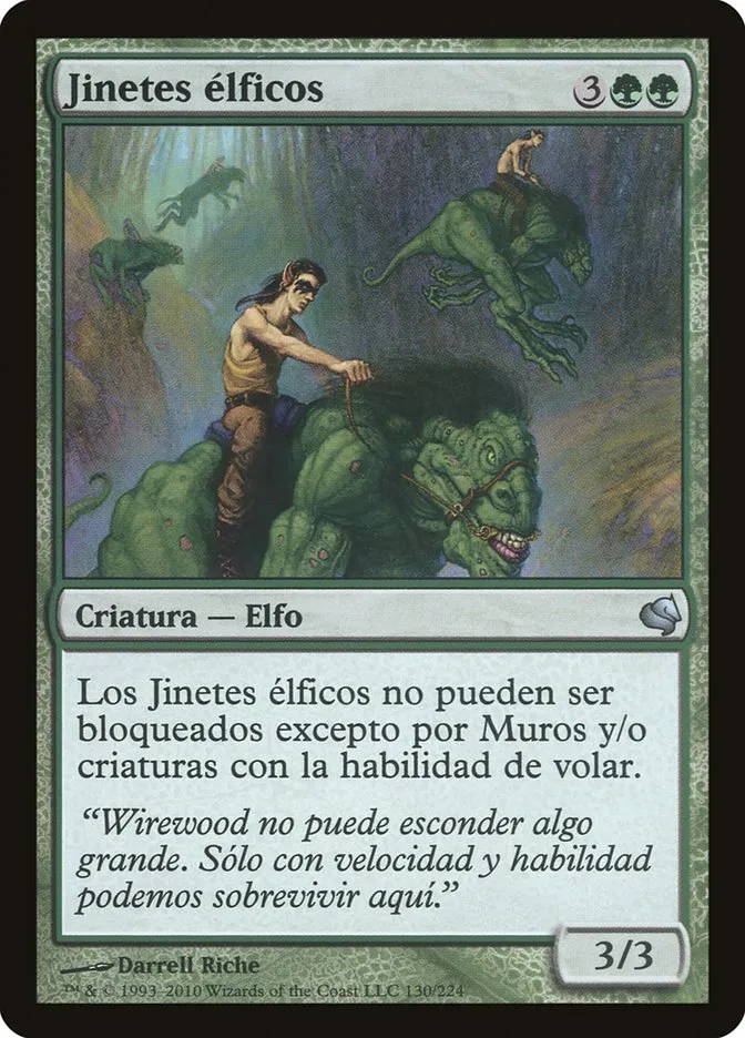 2011 Salvat 2011 Elven Riders #130 uncommon card image