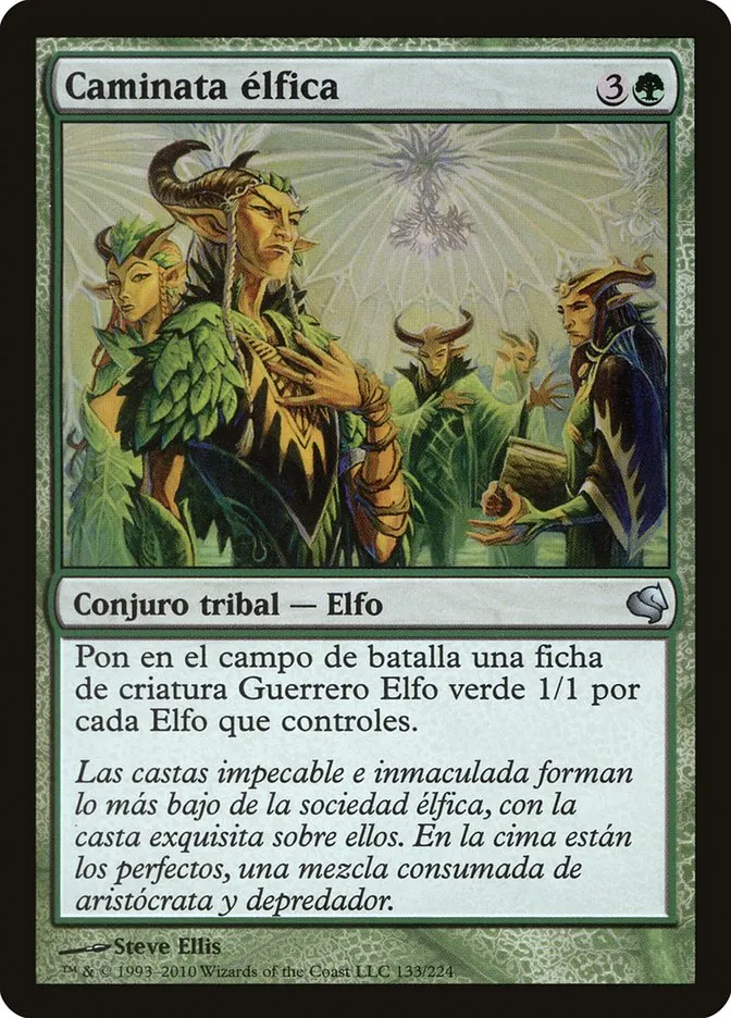 2011 Salvat 2011 Elvish Promenade #133 uncommon card image
