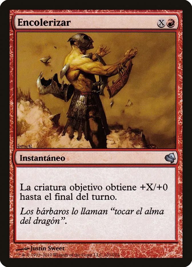 2011 Salvat 2011 Enrage uncommon #101 uncommon card image