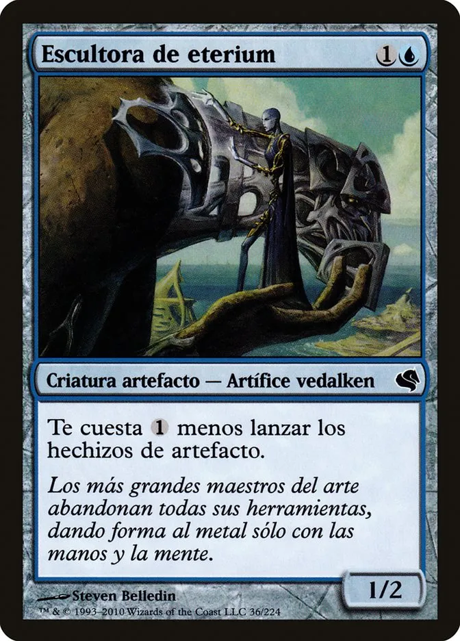 2011 Salvat 2011 Etherium Sculptor common #36 common card image