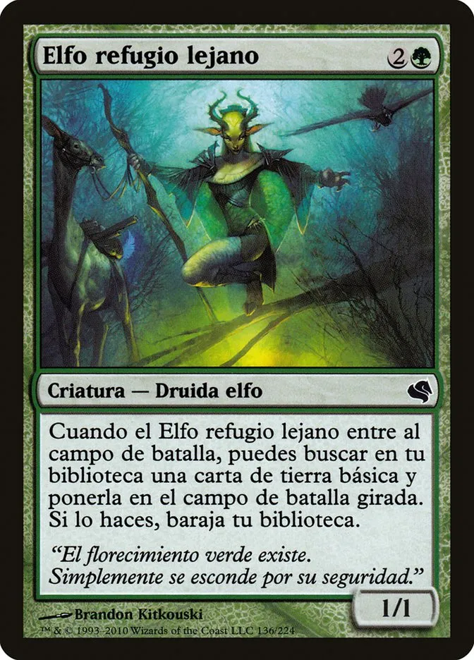 2011 Salvat 2011 Farhaven Elf common #136 common card image