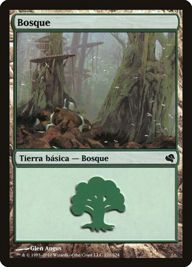 2011 Salvat 2011 Forest common #221 common card image