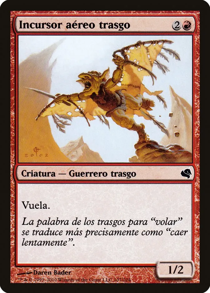 2011 Salvat 2011 Goblin Sky Raider #107 common card image