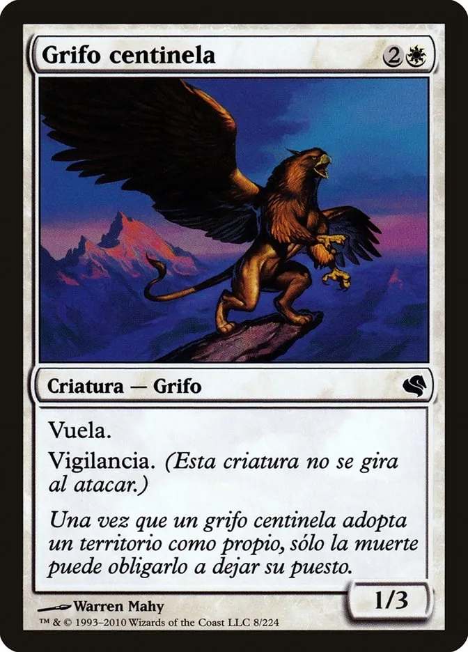 2011 Salvat 2011 Griffin Sentinel common #8 common card image