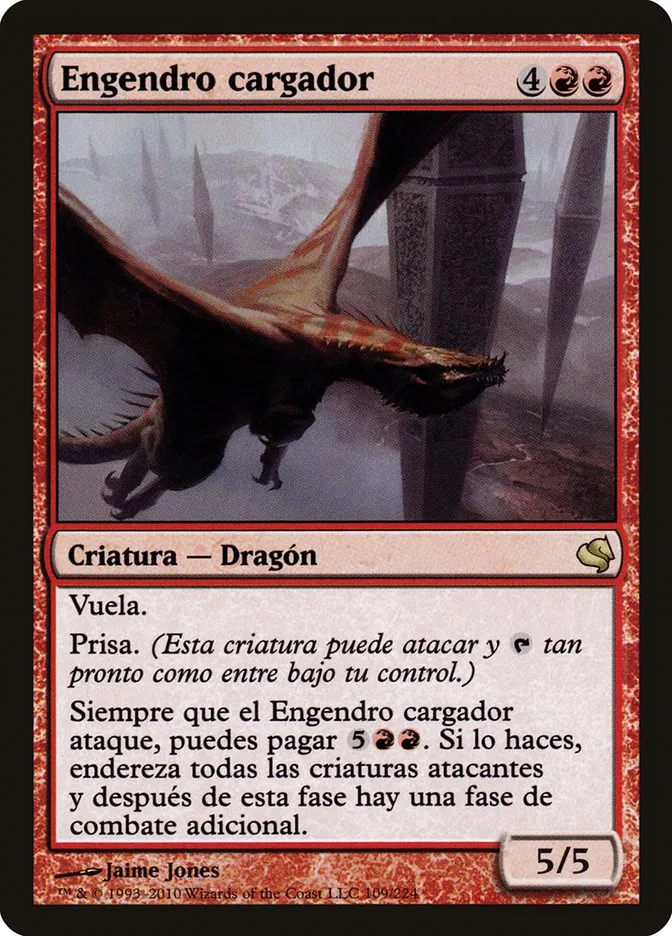 2011 Salvat 2011 Hellkite Charger #109 rare card image