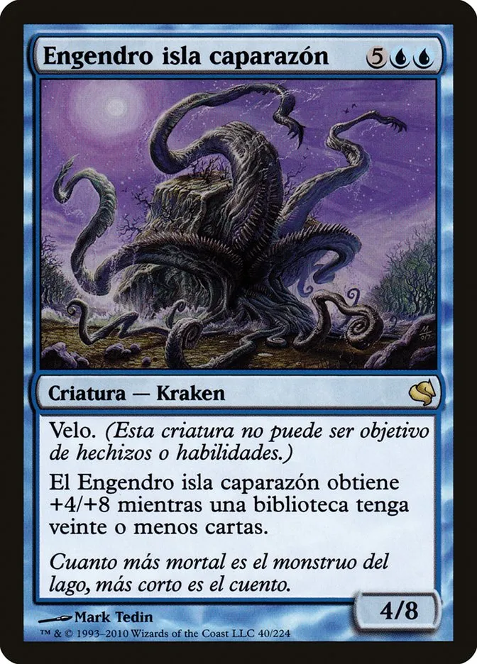 2011 Salvat 2011 Isleback Spawn rare #40 rare card image