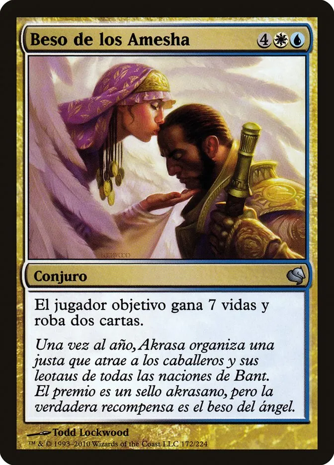 2011 Salvat 2011 Kiss of the Amesha #172 uncommon card image