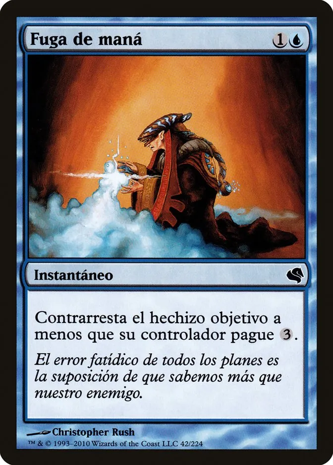2011 Salvat 2011 Mana Leak common #42 common card image