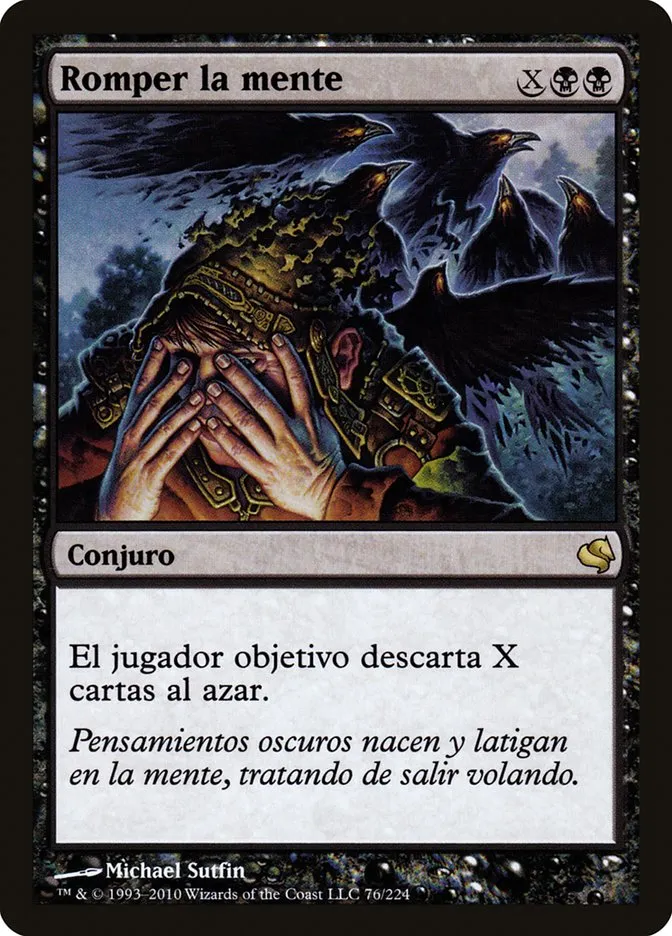 2011 Salvat 2011 Mind Shatter rare #76 rare card image