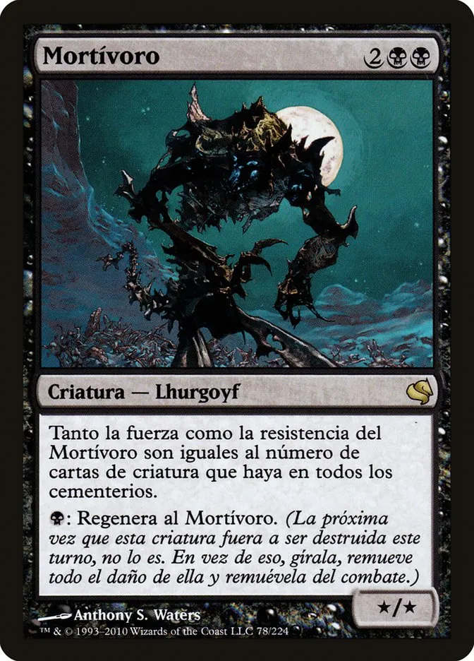 2011 Salvat 2011 Mortivore #78 rare card image
