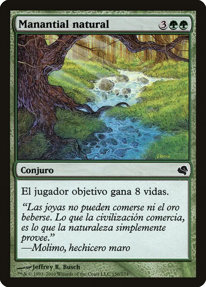 2011 Salvat 2011 Natural Spring common #150 common card image