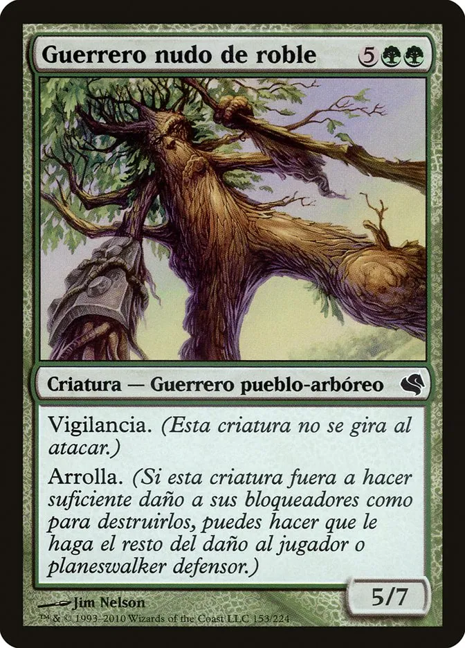 2011 Salvat 2011 Oakgnarl Warrior common #153 common card image