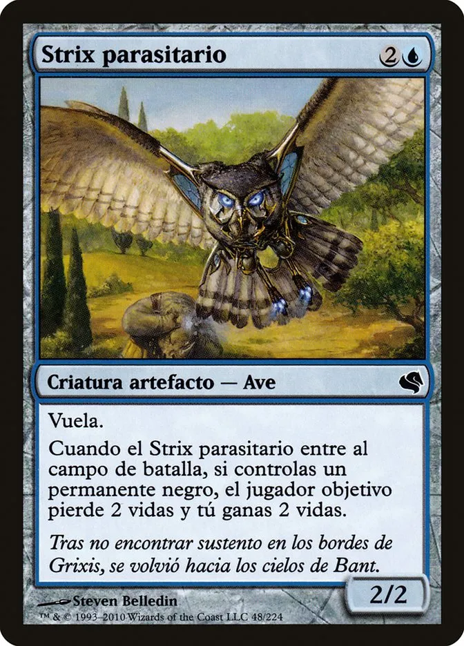 2011 Salvat 2011 Parasitic Strix common #48 common card image