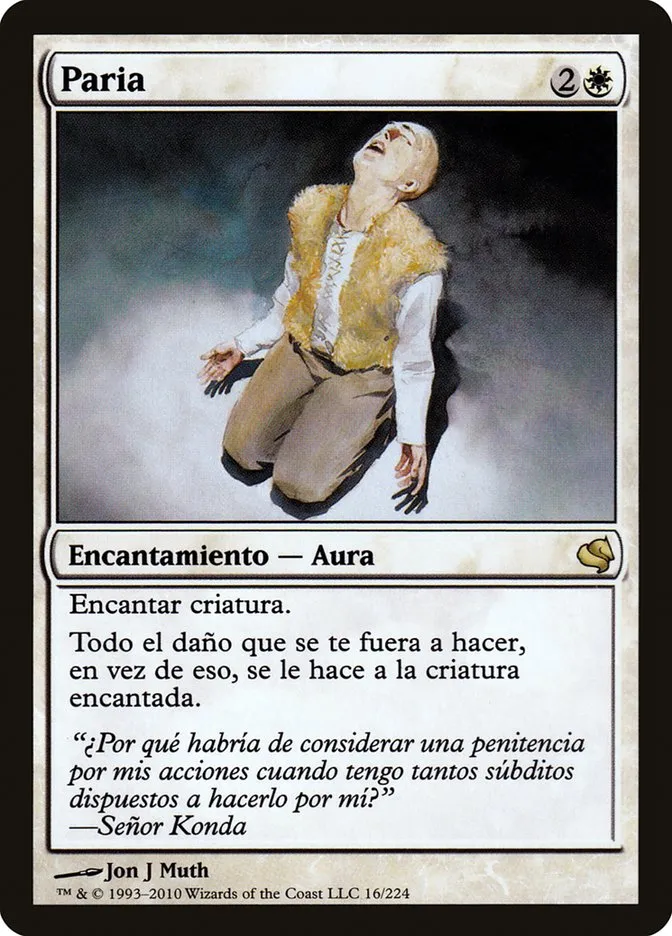 2011 Salvat 2011 Pariah rare #16 rare card image
