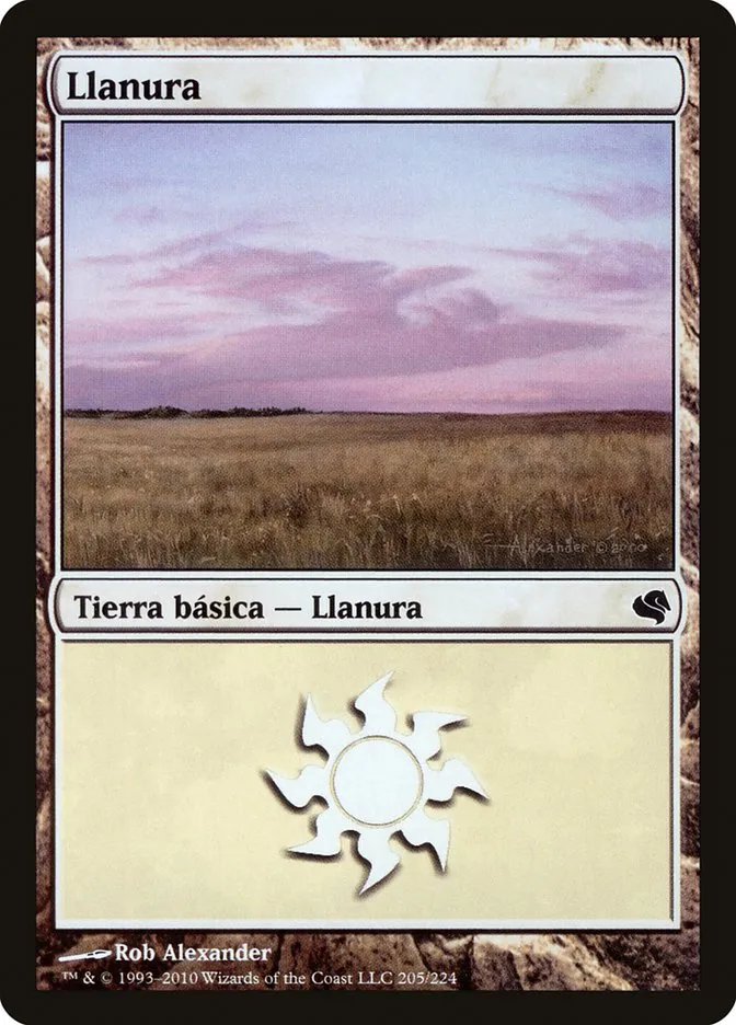 2011 Salvat 2011 Plains common #205 common card image