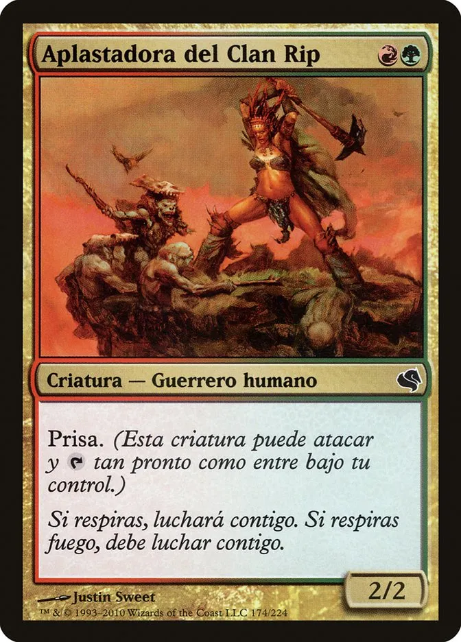 2011 Salvat 2011 Rip-Clan Crasher common #174 common card image