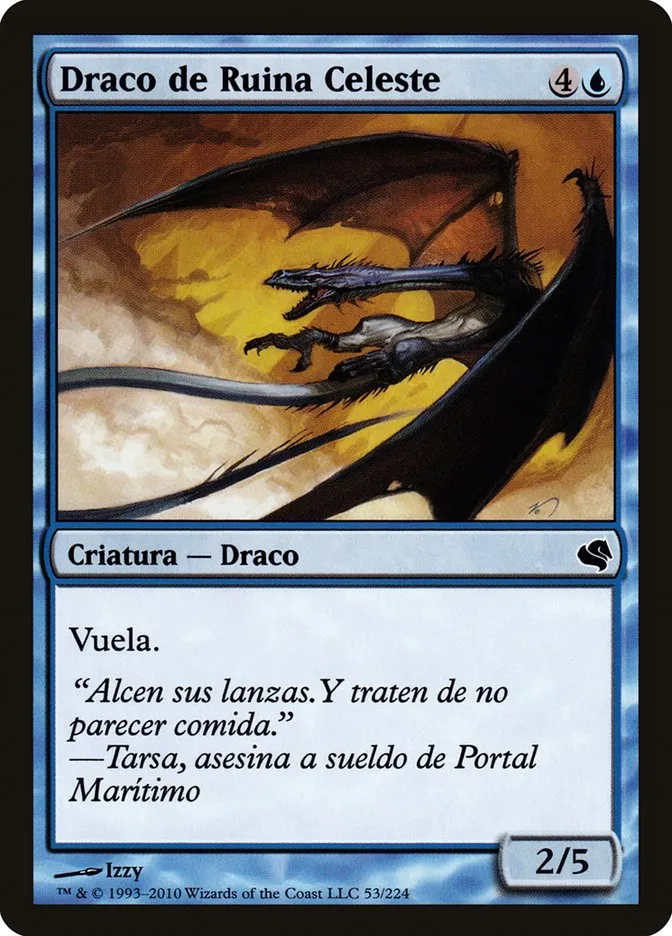 2011 Salvat 2011 Sky Ruin Drake #53 common card image